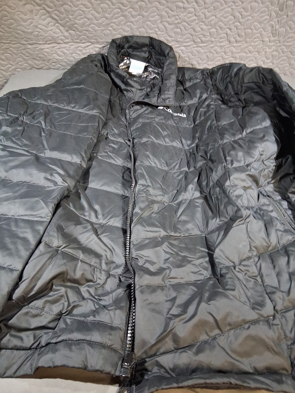 Columbia Men's Black Quilted Insulated Jacket